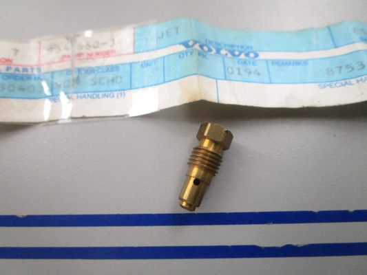 NEW OEM 834660 Volvo Penta Idle Jet 0810