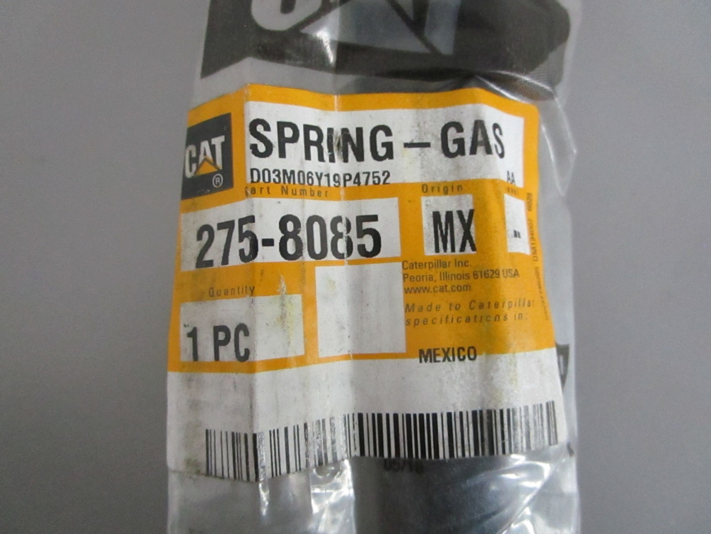 NEW OEM 275-8085 CAT Gas Spring 0820