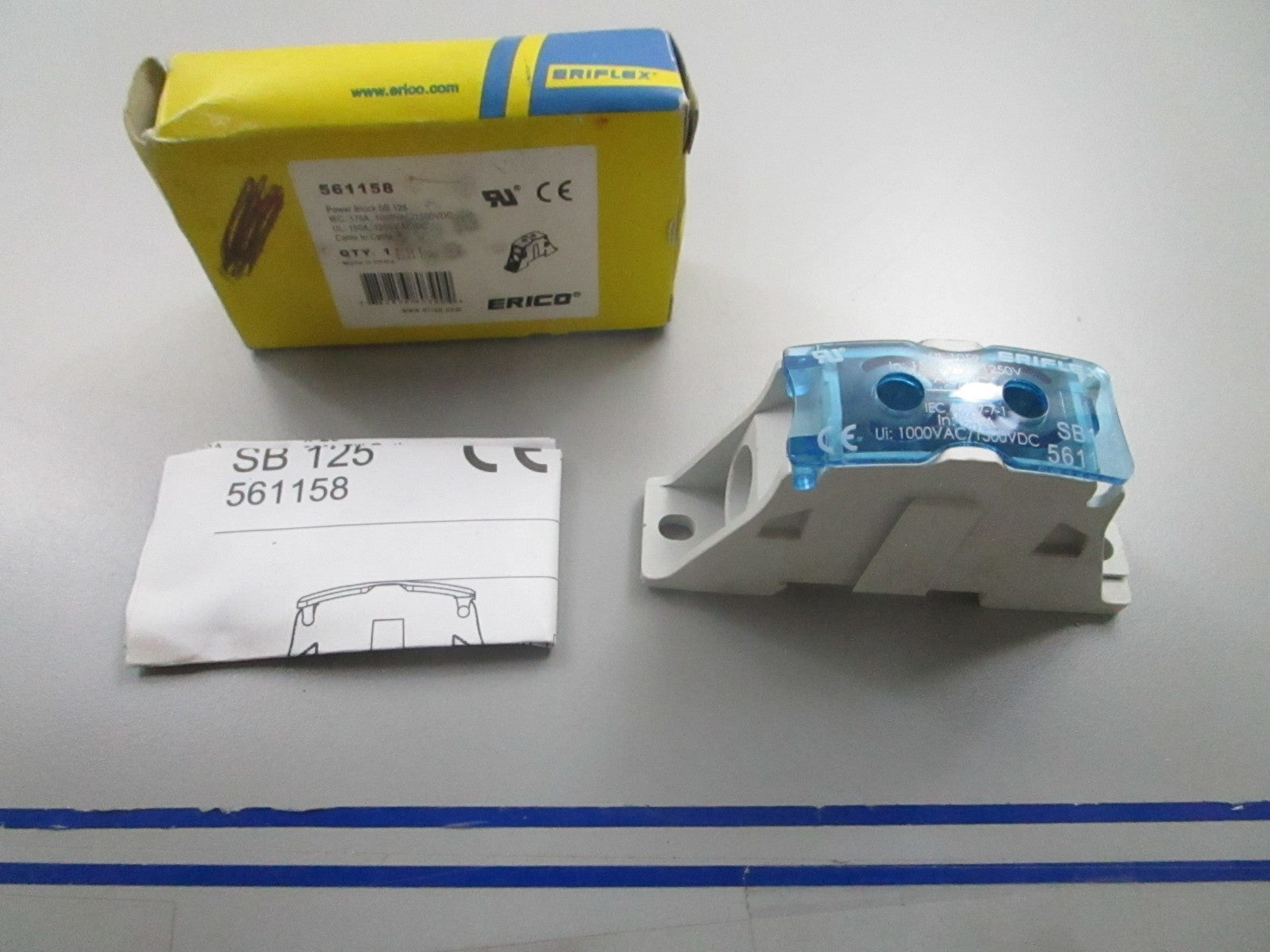 *NEW OEM* 0810 Eriflex Erico SB125 Power Block 561158