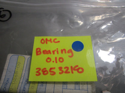 *NEW OEM* 0810 OMC Johnson Evinrude Bearing 0.10 3853218