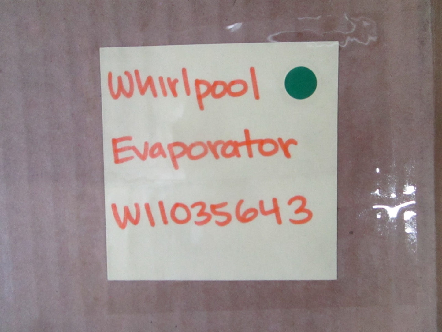 NEW OEM W11035643 Whirlpool Evaporator 0820