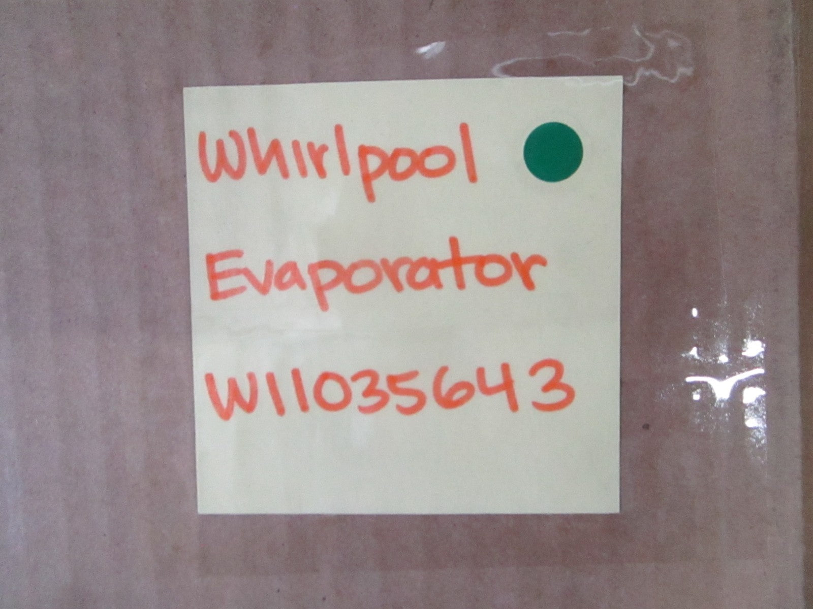 NEW OEM W11035643 Whirlpool Evaporator 0820