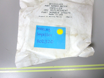 *NEW OEM* 0750 Mercury Quicksilver IMPELLER 802320