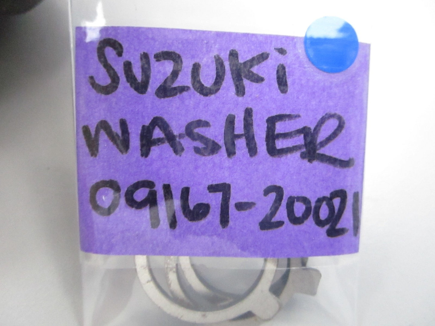 NEW OEM 09167-20021 Suzuki Washer 0810
