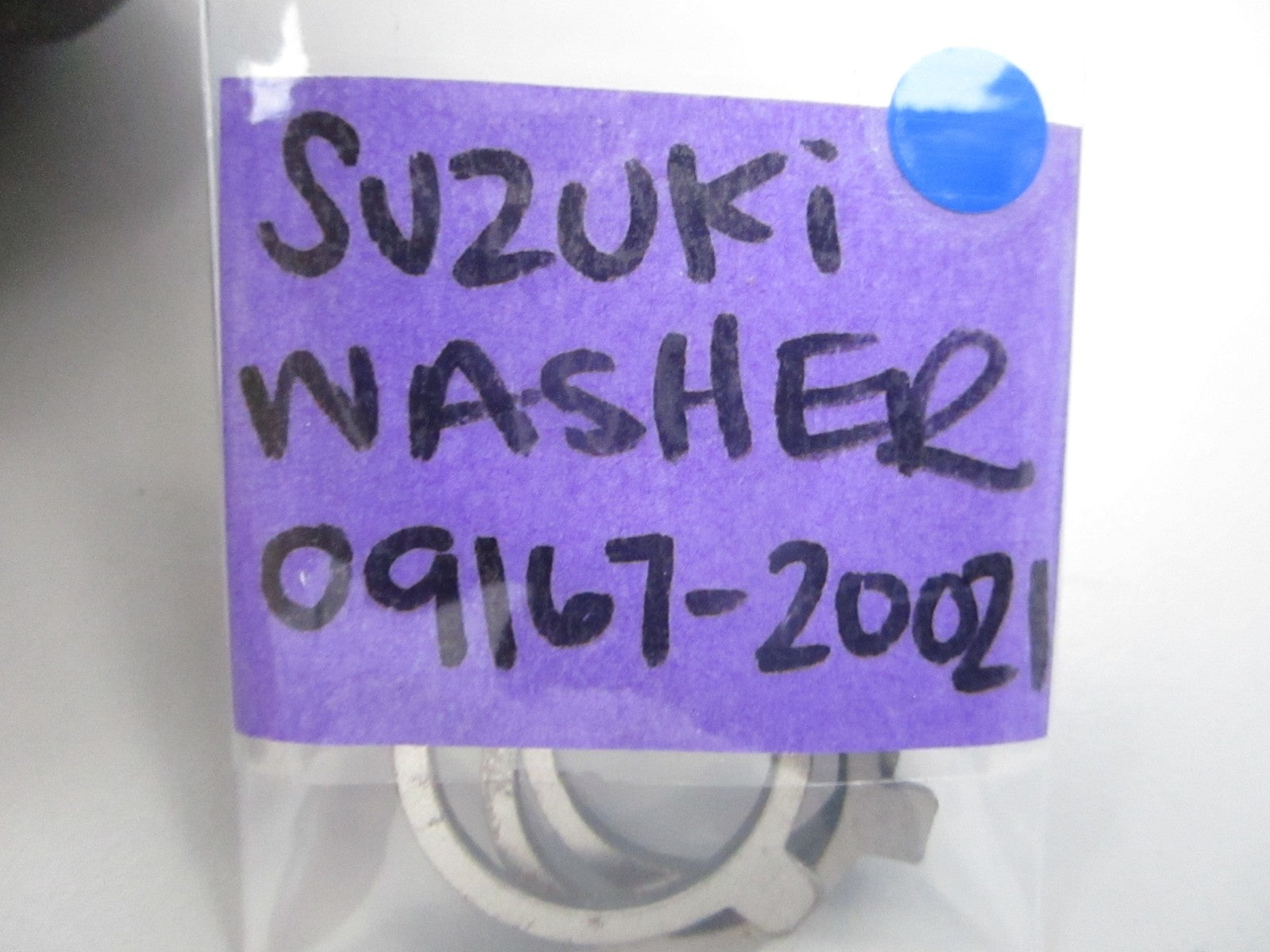 NEW OEM 09167-20021 Suzuki Washer 0810