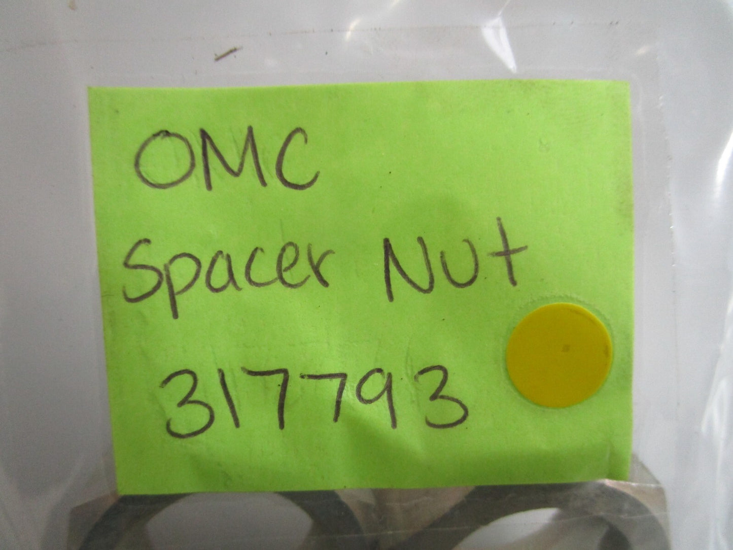*NEW OEM* 0750 OMC Johnson Evinrude SPACER NUT 317793 0317793