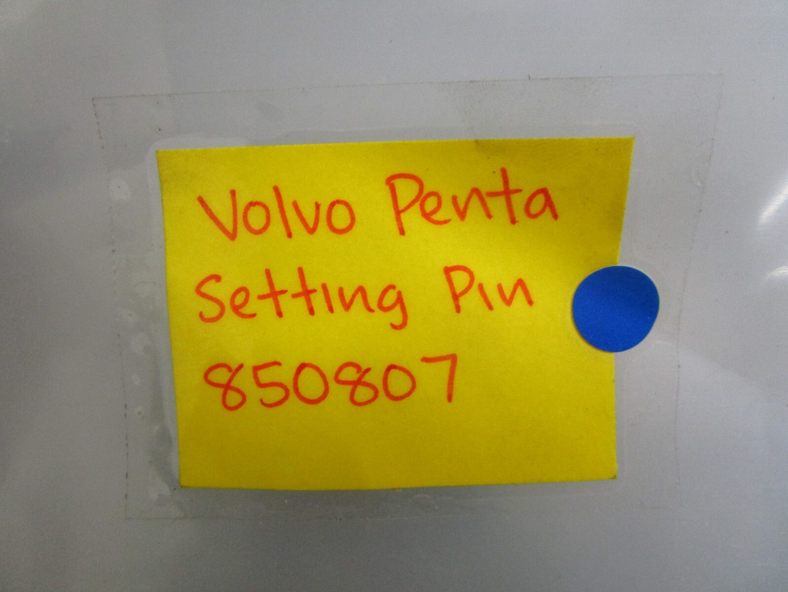 *NEW OEM* 0820 Volvo Penta Setting Pin 850807
