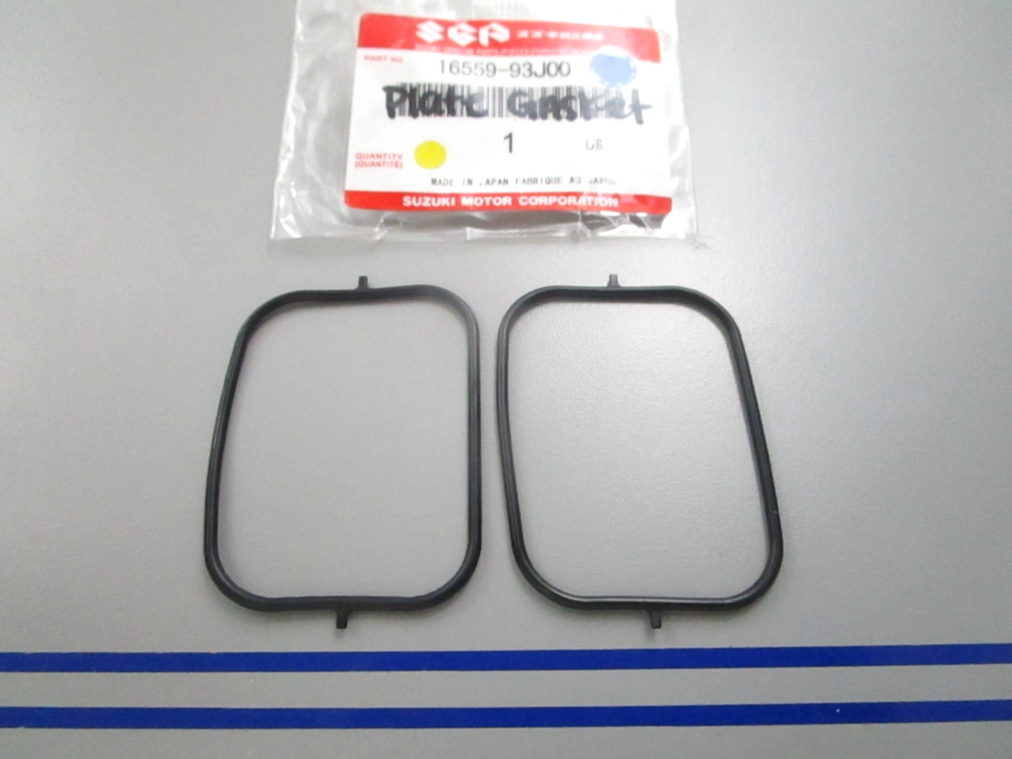 NEW OEM (LOT OF 2) 16559-93J00 Suzuki Plate Gasket 0810