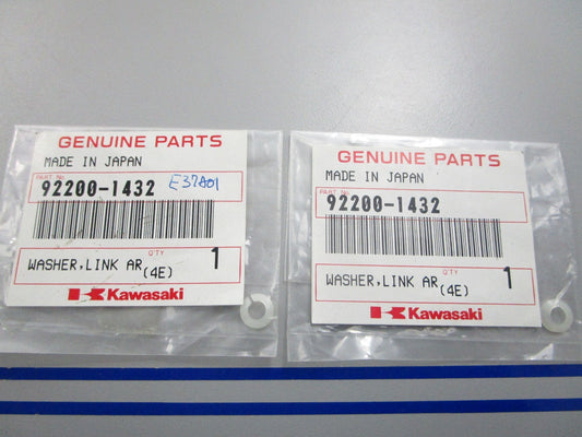 NEW OEM (LOT OF 2) 92200-1432 Kawasaki Washer 0810