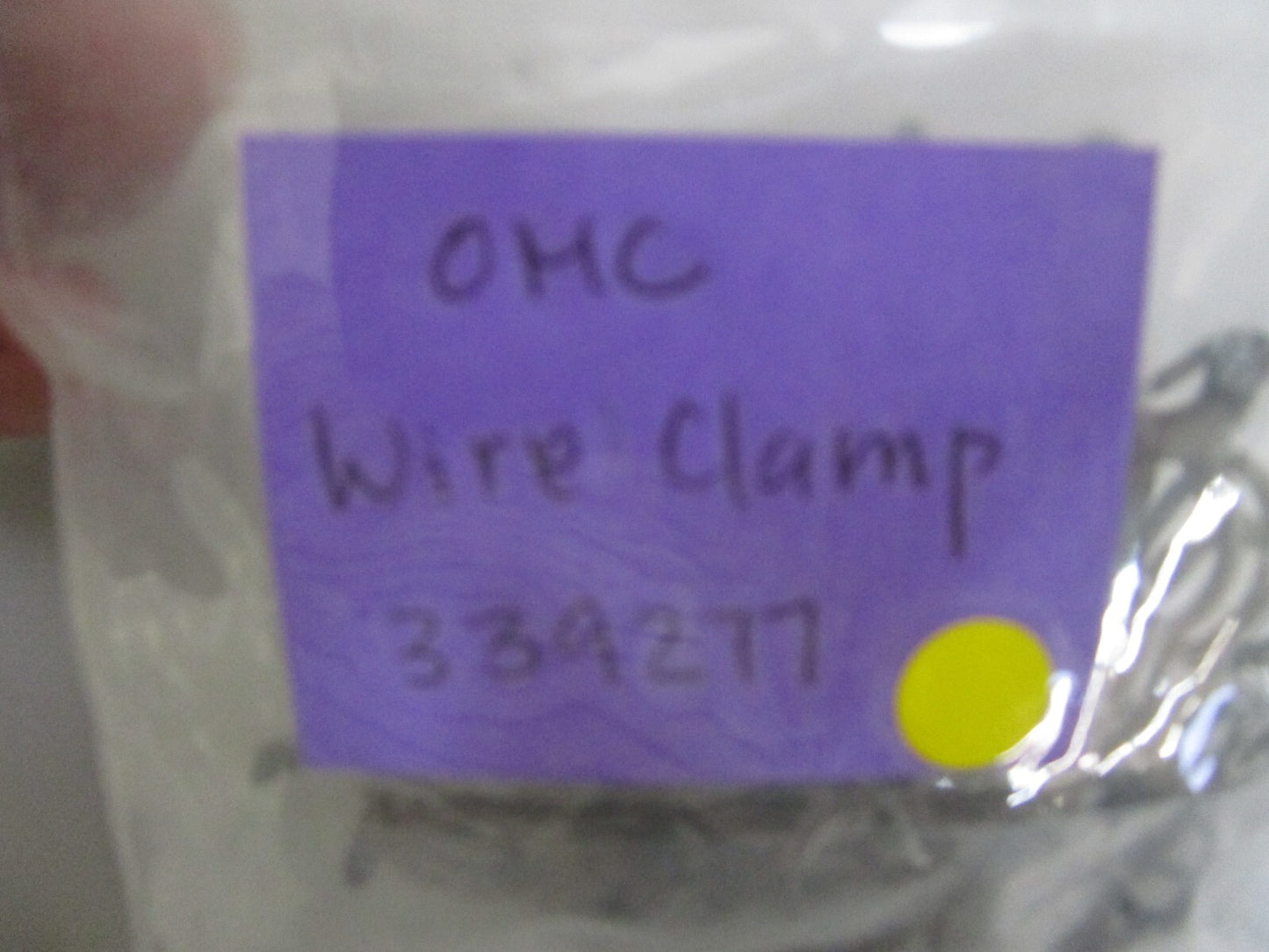 *NEW OEM* (LOT OF 4) 0750 OMC Johnson Evinrude WIRE CLAMP 339277 0339277