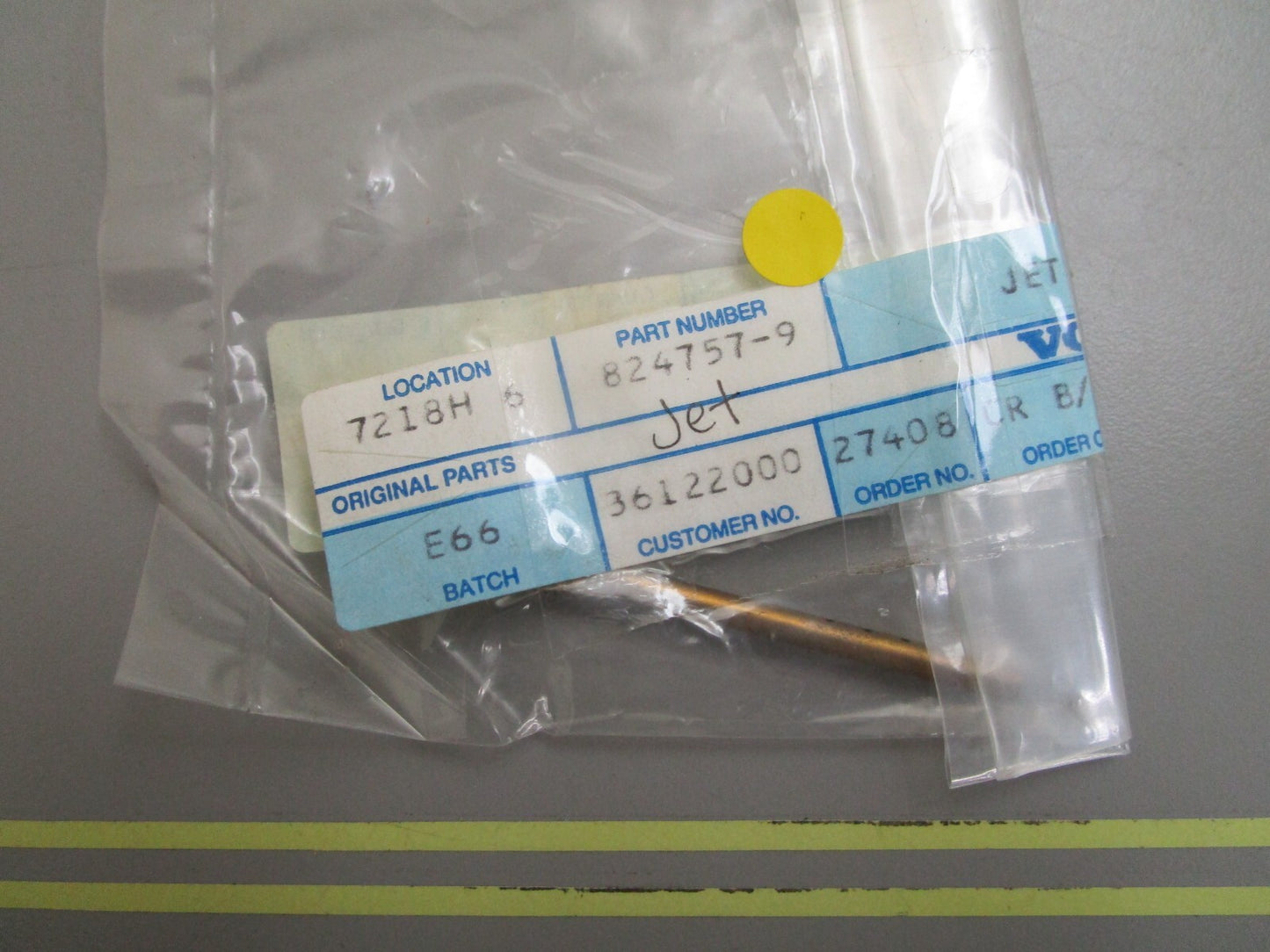 *NEW OEM* 0810 Volvo Penta Jet 824757-9