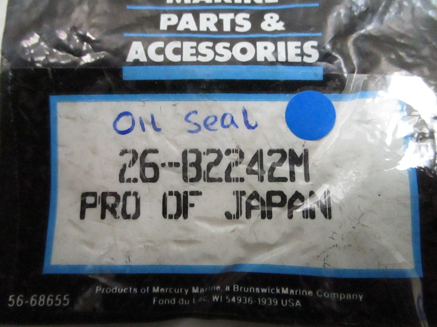 *NEW OEM* 0810 Mercury Quicksilver Oil Seal 26-82242M