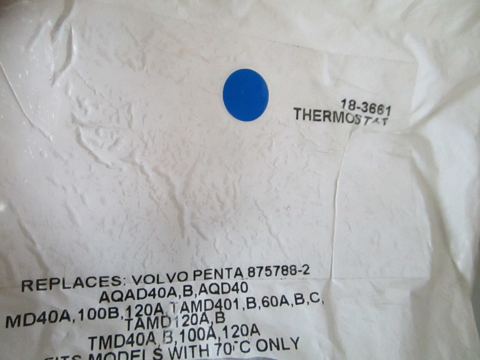 *NEW* 0810 Sierra Thermostat 18-3661 Replaces: Volvo Penta 875788-2