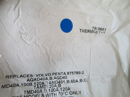 *NEW* 0810 Sierra Thermostat 18-3661 Replaces: Volvo Penta 875788-2