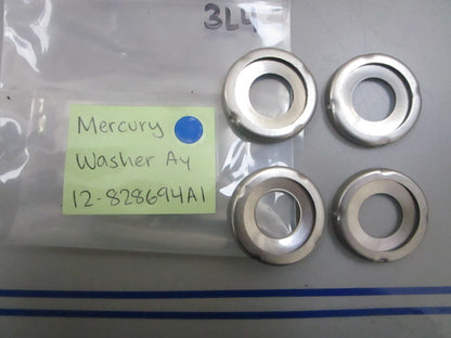 *NEW OEM* (LOT OF 4) 0810 Mercury Quicksilver Washer Assembly 12-828694A1