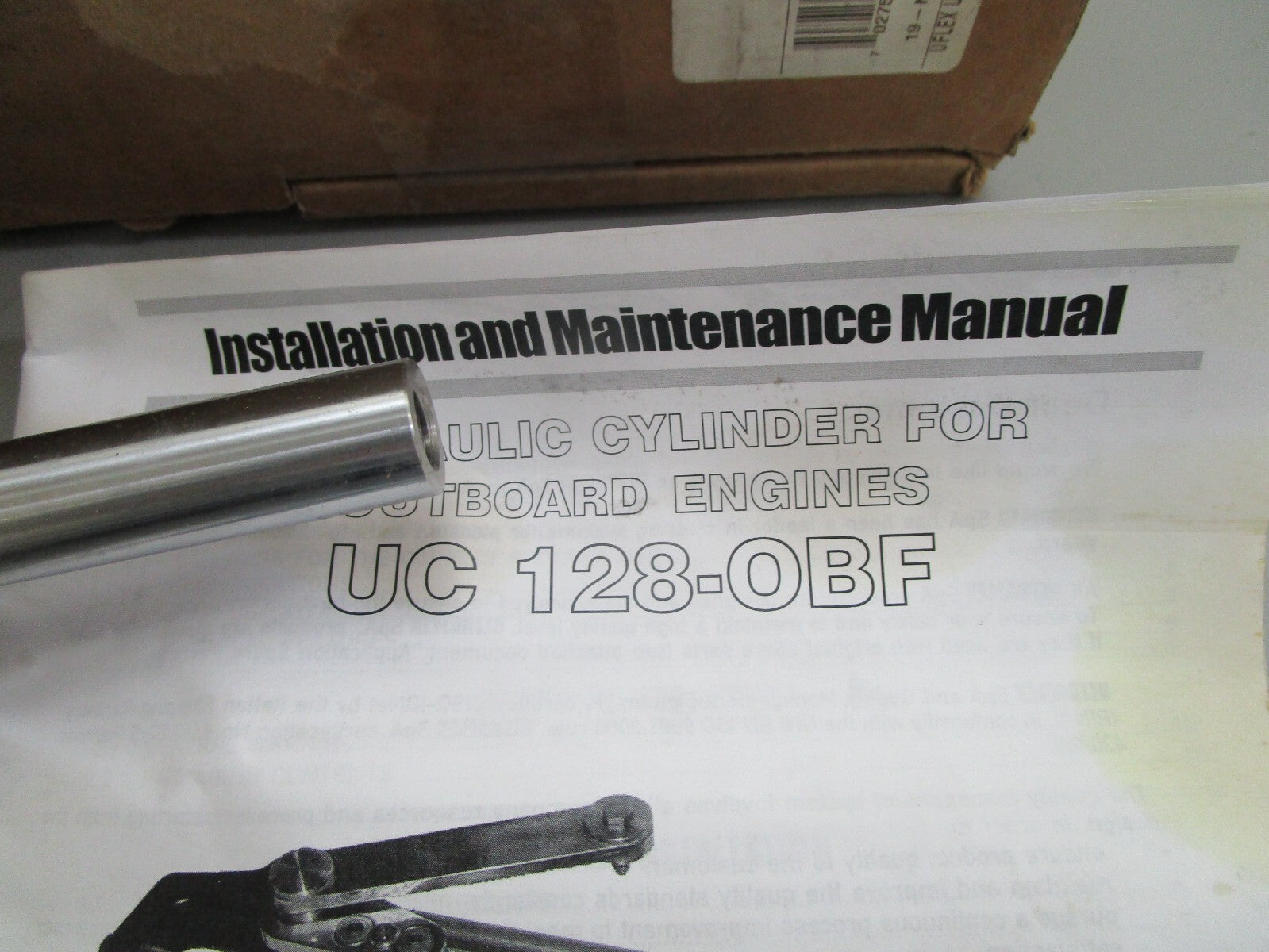 *NEW* 0820 U-Flex Hydraulic Steering Cylinder UC128OBF-1P
