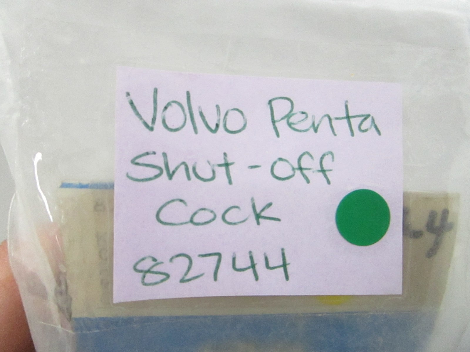 NEW OEM 82744 Volvo Penta Shut-Off Cock 0810