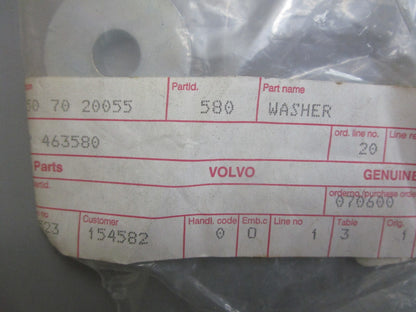 *NEW OEM* 0810 Volvo Penta Washer 463580