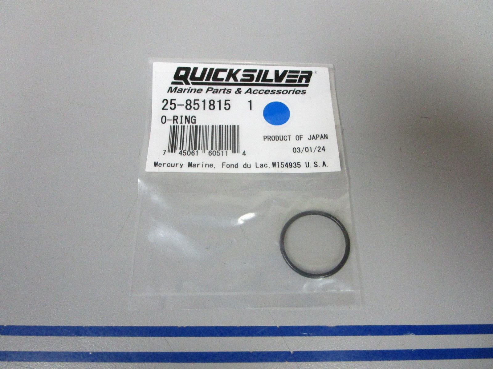 *NEW OEM* 0720 Mercury Quicksilver O-Ring 25-851815 1