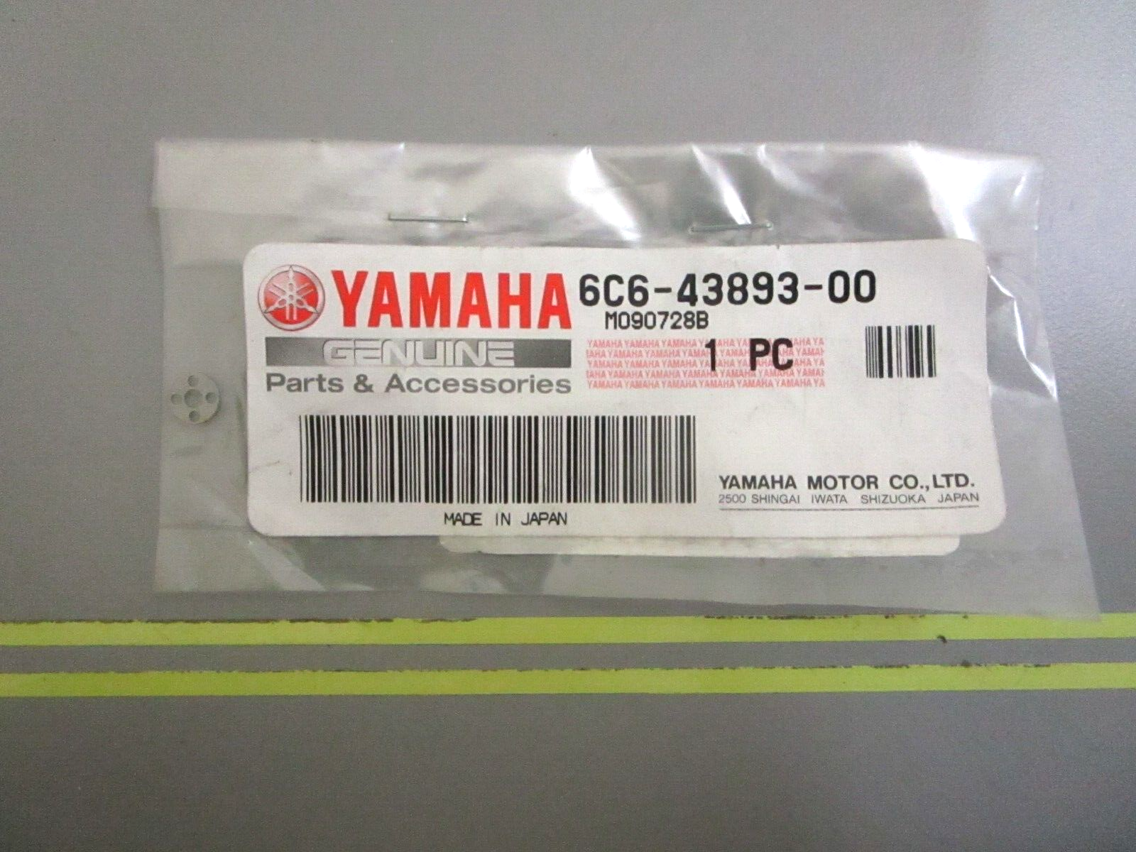 *NEW OEM* 0750 Yamaha WASHER 6C6-43893-00-00