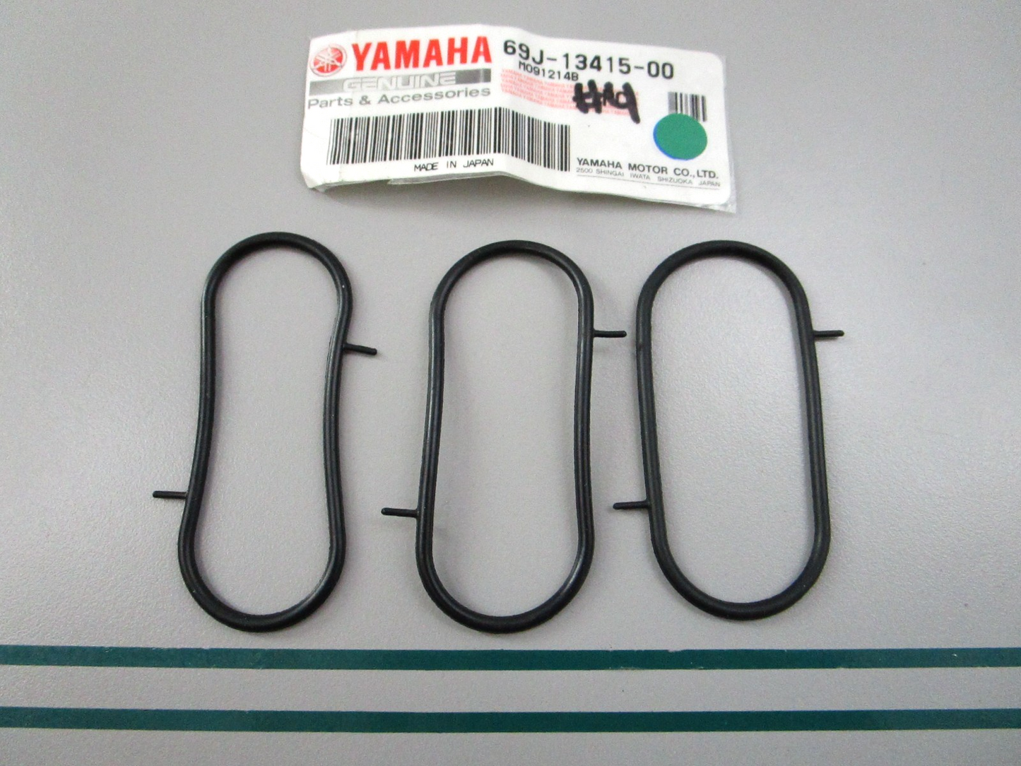 NEW OEM (LOT OF 3) 69J-13415-00-00 Yamaha Oil Strainer Seal 0810