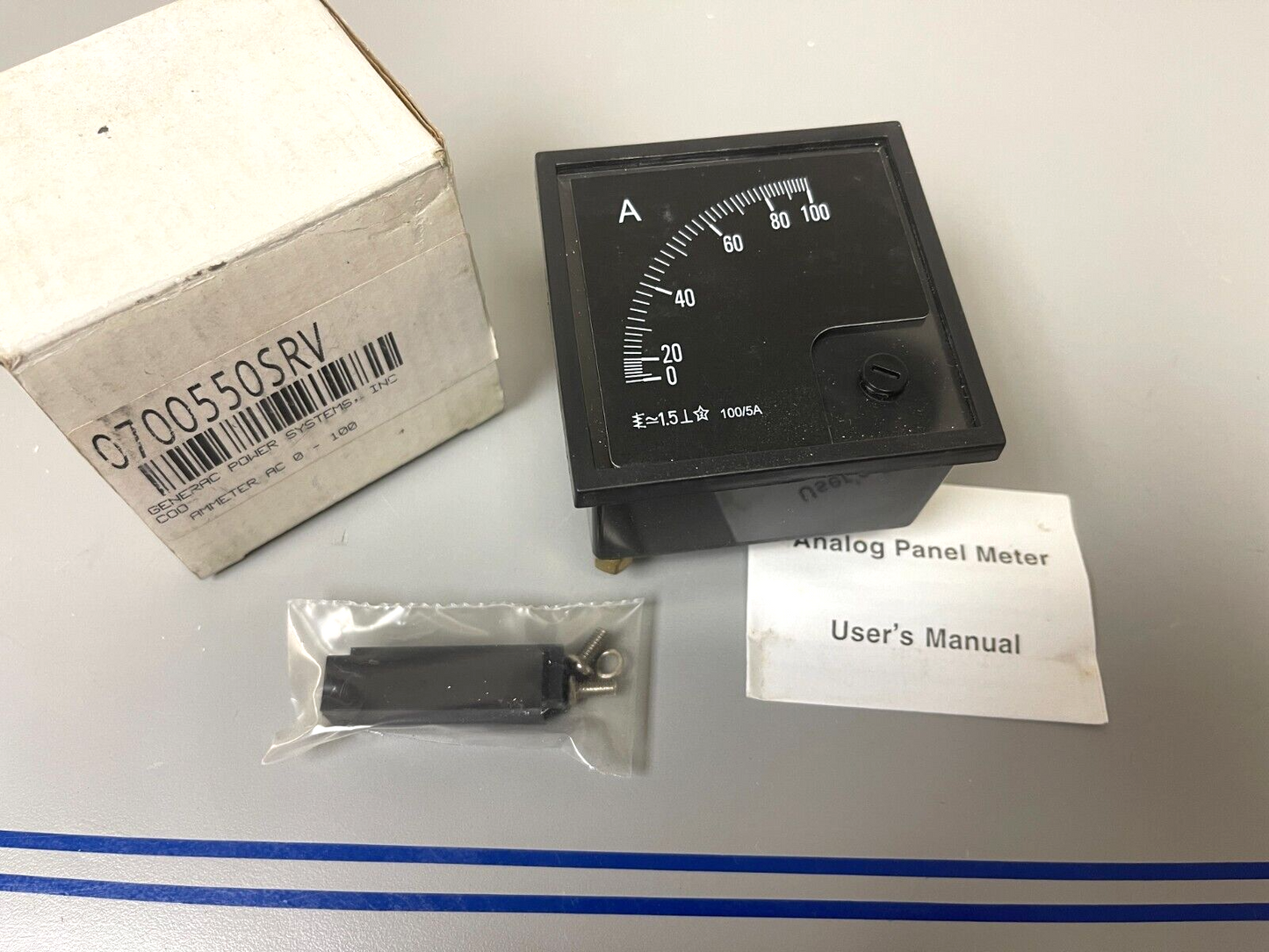 *NEW OEM* 0720 Generac 0-100 AC Ammeter 0700550SRV