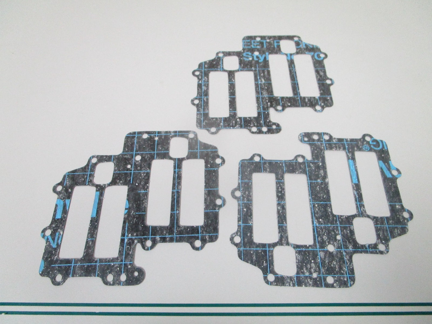 NEW OEM (LOT OF 3) 312229 0312229 OMC Johnson Evinrude Leaf Plate Gasket 0810