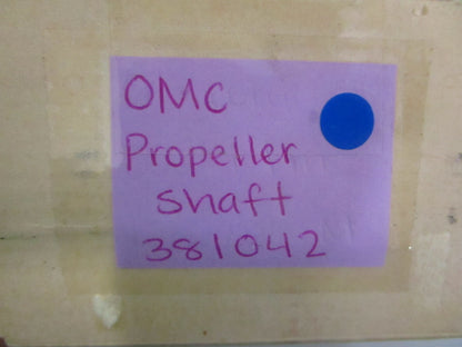 NEW OEM 381042 0381042 OMC Johnson Evinrude Propeller Shaft 0820