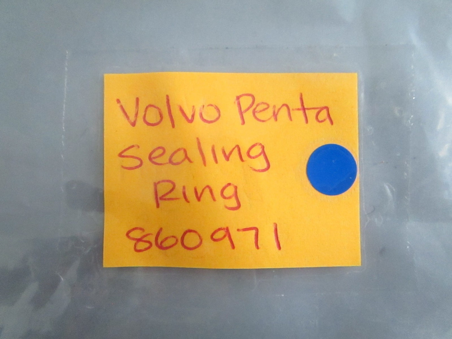 NEW OEM 860971 Volvo Penta Sealing Ring 0820