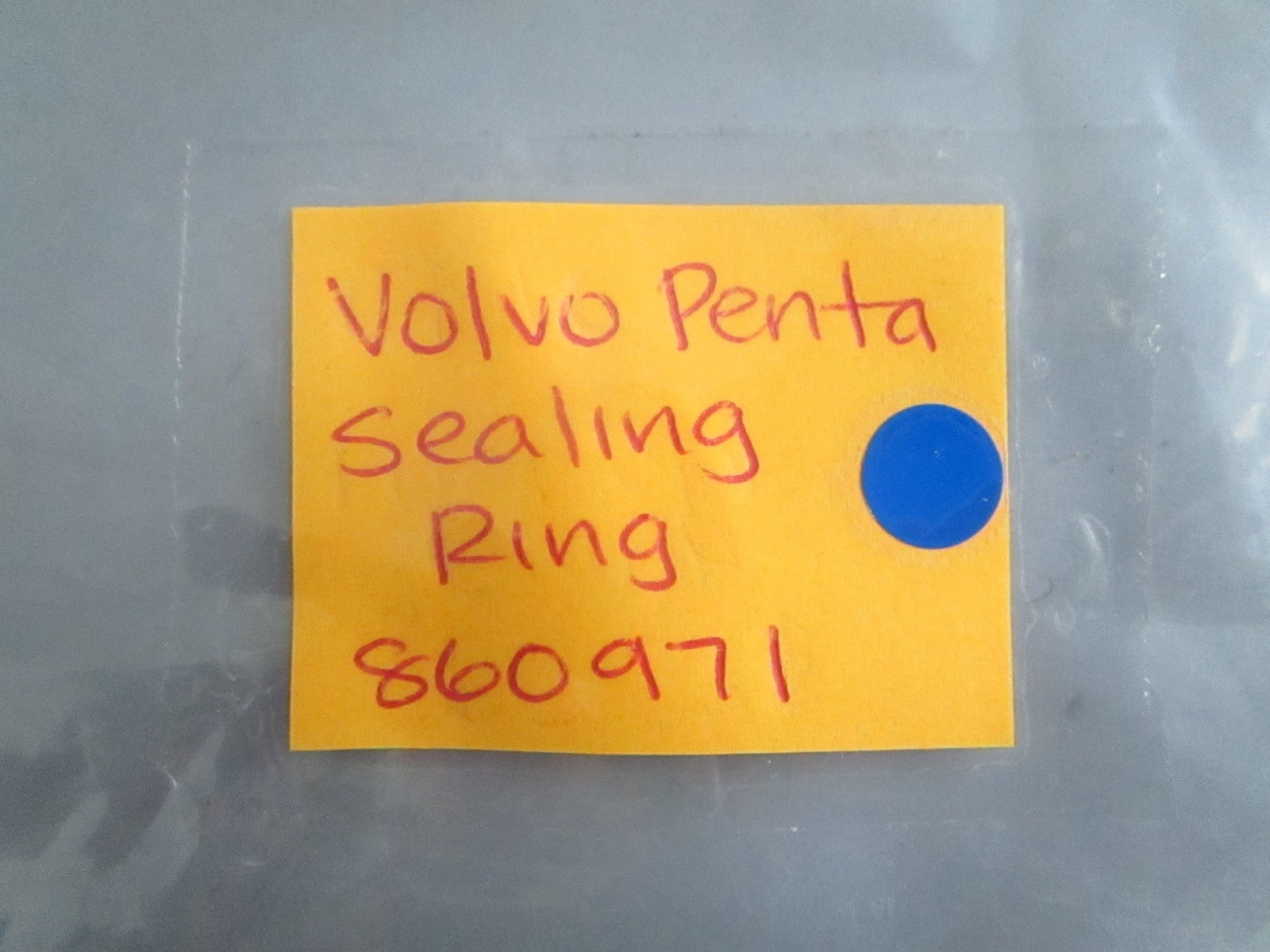 NEW OEM 860971 Volvo Penta Sealing Ring 0820