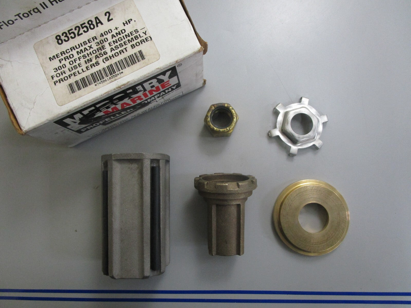 *NEW OEM* 0820 Mercury MerCruiser 300 400HP Flo-Torq II Kit 835258A2 835258Q2
