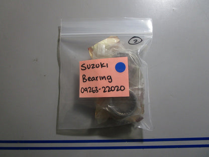 *NEW OEM* 0810 Suzuki Bearing 09263-22020