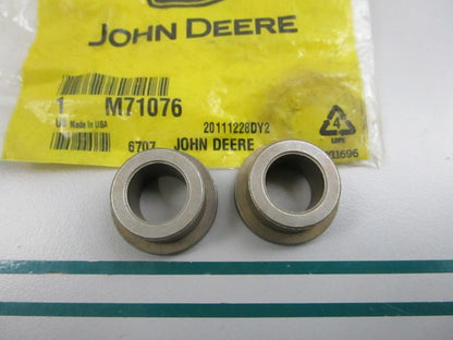 NEW OEM (LOT OF 2) M71076 John Deere Bushing 0810