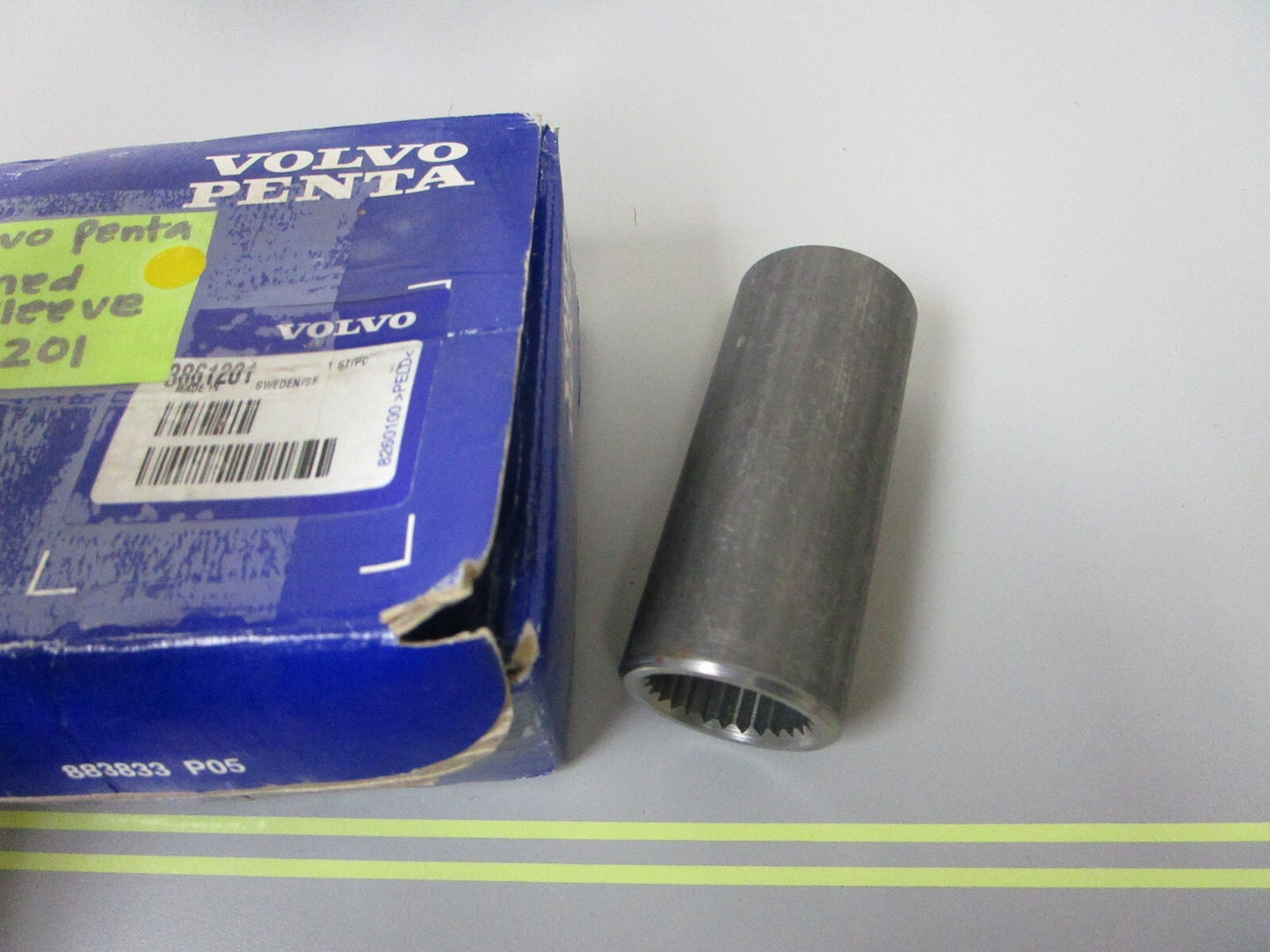 *NEW OEM* 0810 Volvo Penta Splined Sleeve 3861201