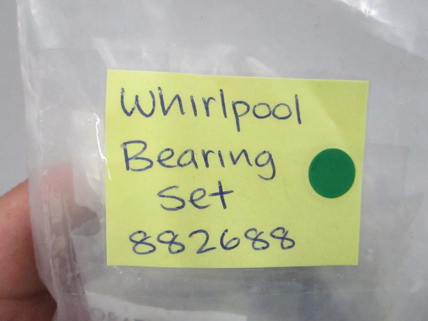 Whirlpool NEW OEM Trash Compactor Roller Bearing Set 882688 NOS 0810