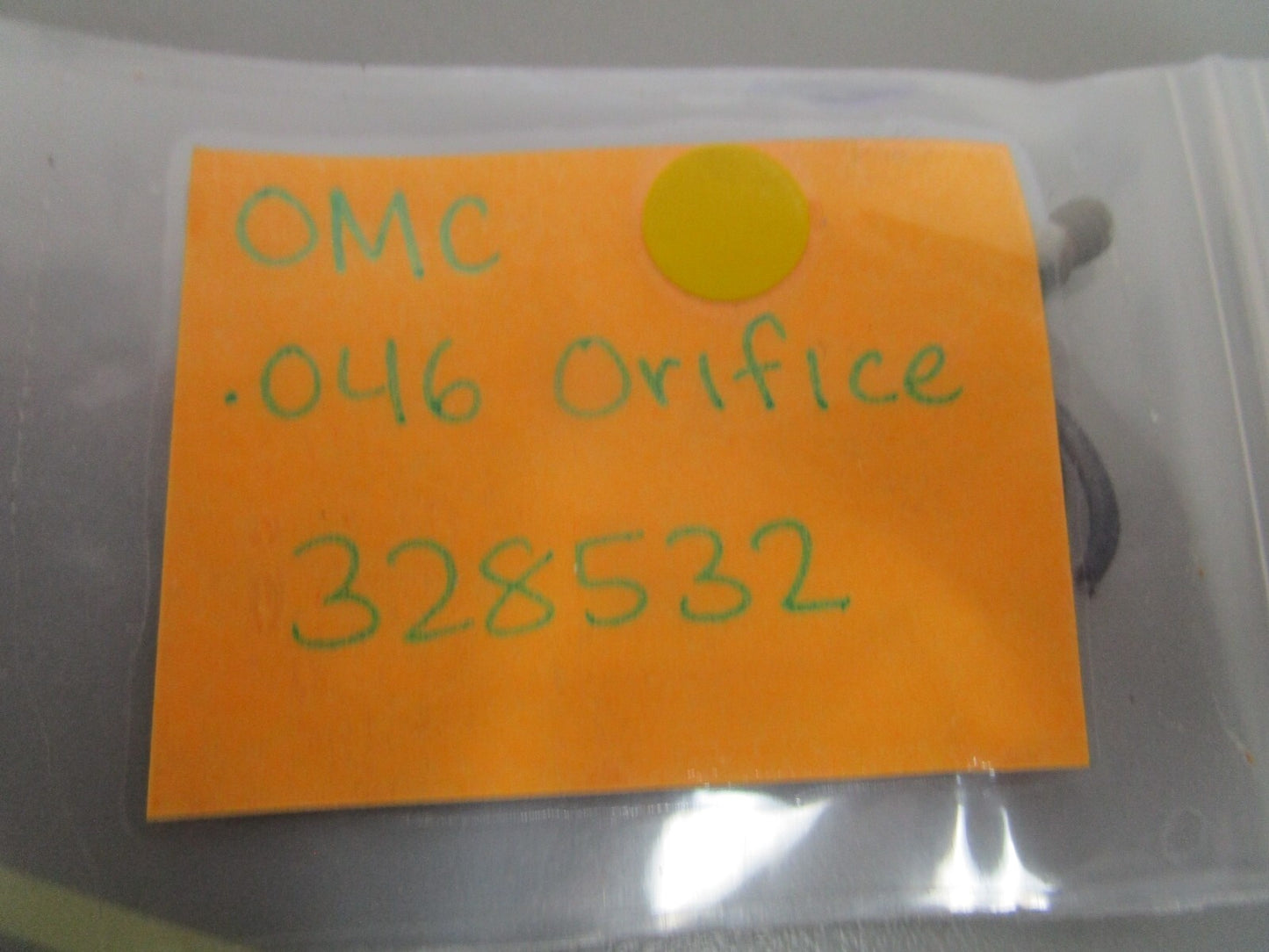 *NEW OEM* 0720 OMC Johnson Evinrude Orifice .046 328532 0328532