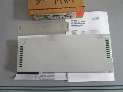 Schneider Modicon 140CRA93100 Quantum RIO Drop Adaptor Module 1CH NEW OEM 0820