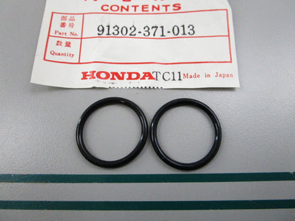 NEW OEM (LOT OF 2) 91302-371-013 Honda O-Ring 0810