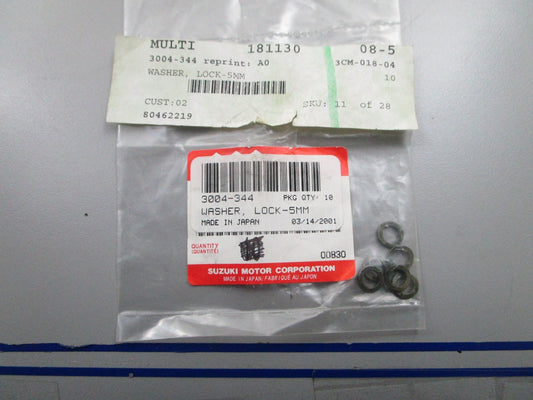 *NEW OEM* (LOT OF 6) 0810 Arctic Cat 5mm Lock Washer 3004-344