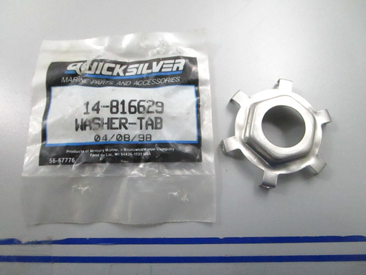 *NEW OEM* 0810 Mercury Quicksilver Tab Washer 14-816629