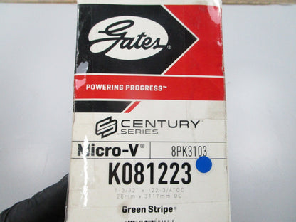 NEW K081223 Gates Micro-V Serpentine Belt 0810