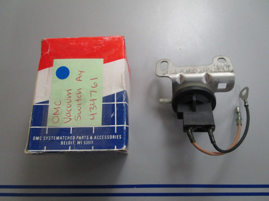 *NEW OEM* 0820 OMC Johnson Evinrude Vacuum Switch Ay 434761 0434761