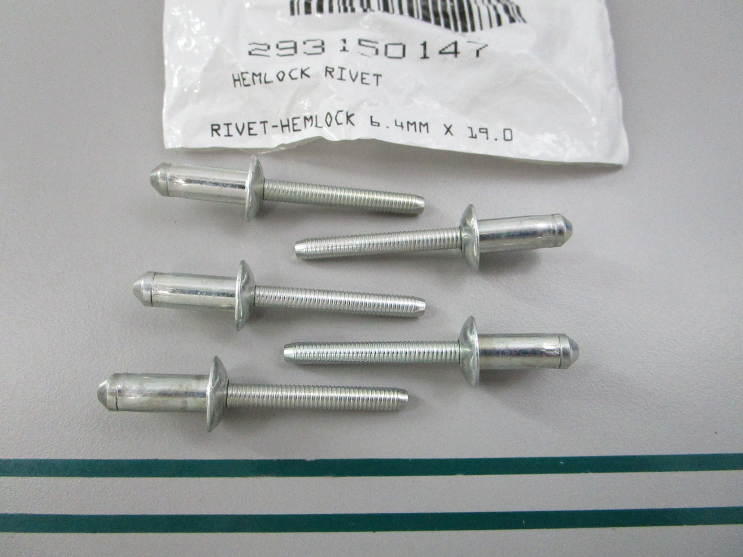 NEW OEM (LOT OF 5) 293150147 Can-Am Hemlock Rivet 0810