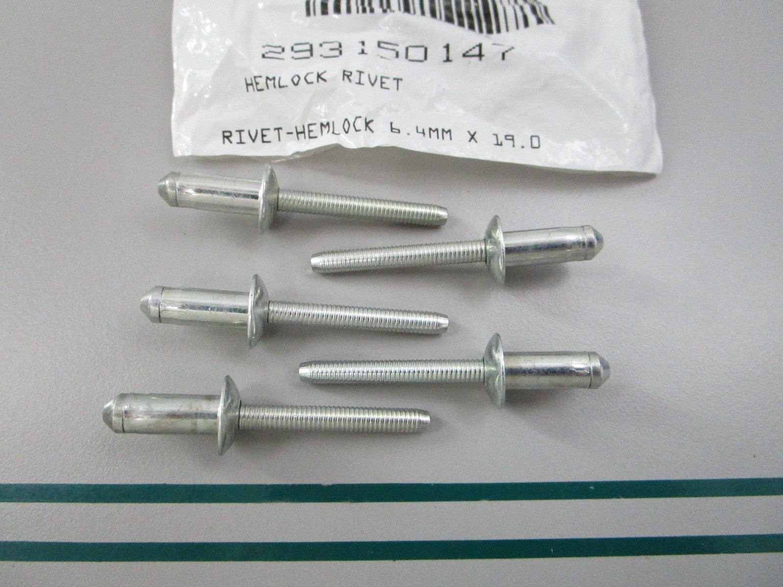 NEW OEM (LOT OF 5) 293150147 Can-Am Hemlock Rivet 0810