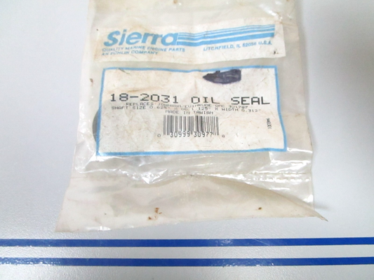NEW 18-2031 Replaces: OMC 321787 Sierra Oil Seal 0810