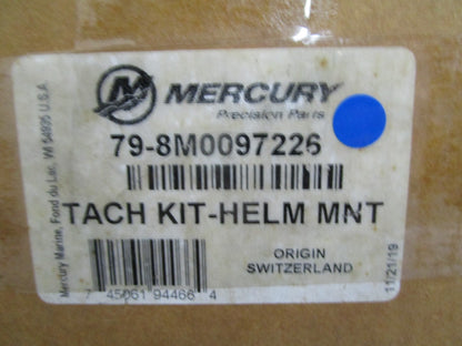 *NEW OEM* 0820 Mercury Quicksilver Helm Mount Tach Kit 79-8M0097226