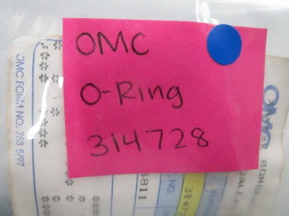 *NEW OEM* (LOT OF 5) 0810 OMC Johnson Evinrude O-Ring 314728 0314728