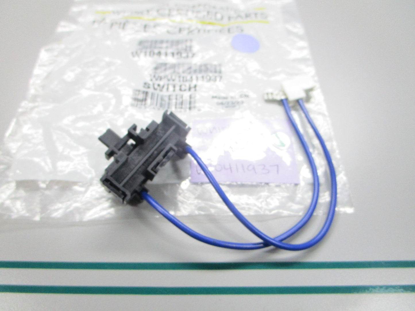 NEW OEM W10411937 Whirlpool Switch 0810