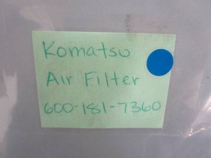 *NEW OEM* 0820 Komatsu Air Filter 600-181-7360