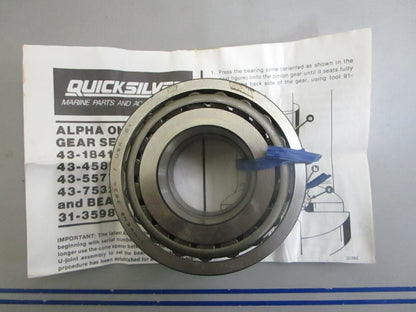 *NEW OEM* 0820 Mercury Quicksilver Roller Bearing Assy 31-35988A12